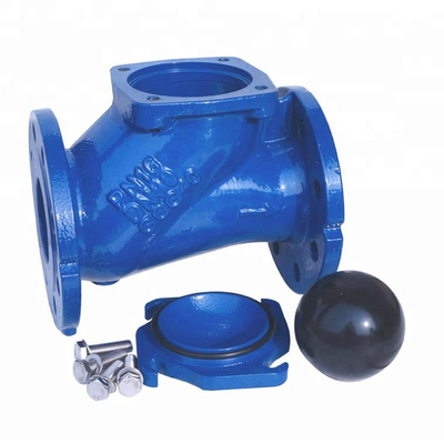 Acqua di scarico di pompaggio industriale messa di gomma della valvola di ritenuta di HQ41X F6 QT450