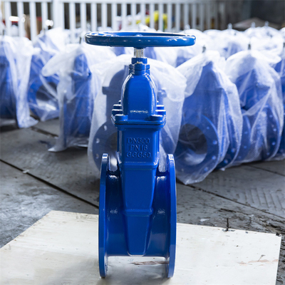 Acciaio fuso molle del ferro dell'olio Dn50 PN16 del gas d'acqua della valvola a saracinesca di sigillamento GGG50 GGG40