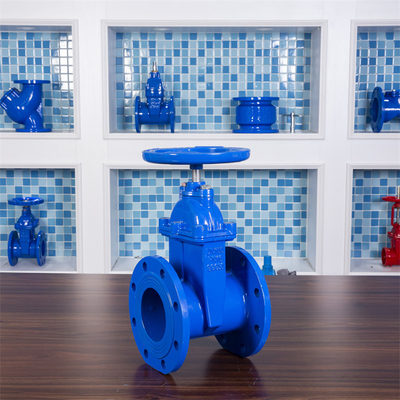 Olio rosso blu di sigillatura molle del gas d'acqua della valvola a saracinesca F4 QTG50 DN100 GGG50