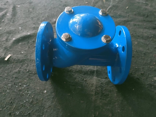 Valvola a sfera sferica duttile della valvola di ritenuta del ferro GGG40 PN16 per acque luride