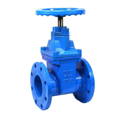 Valvola a saracinesca messa resiliente del ferro duttile Dn50-Dn300 per acque luride ed olio