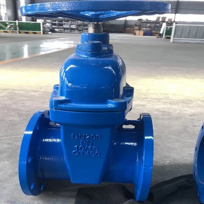 QT450 l'acciaio fuso PN16 Dn200 del ghisa ha flangiato valvola a saracinesca per l'acqua
