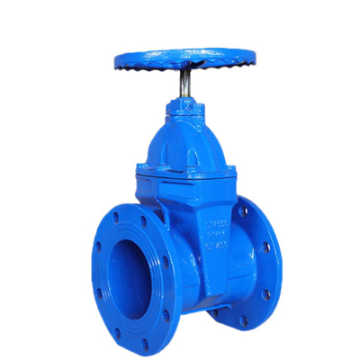 Valvola a saracinesca del ghisa di Grey Iron Non Rising Stem Qt450 Pn16 con il cuneo di gomma