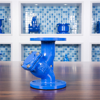 DN50 ha flangiato l'acqua blu duttile fusa del filtro Ggg40 Pn16 DN65 del ferro Y